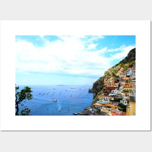 Overview of Positano Posters and Art